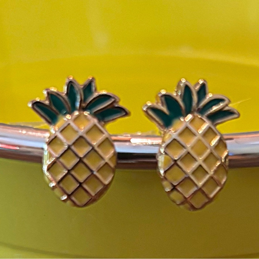 Pineapple Stud Earrings